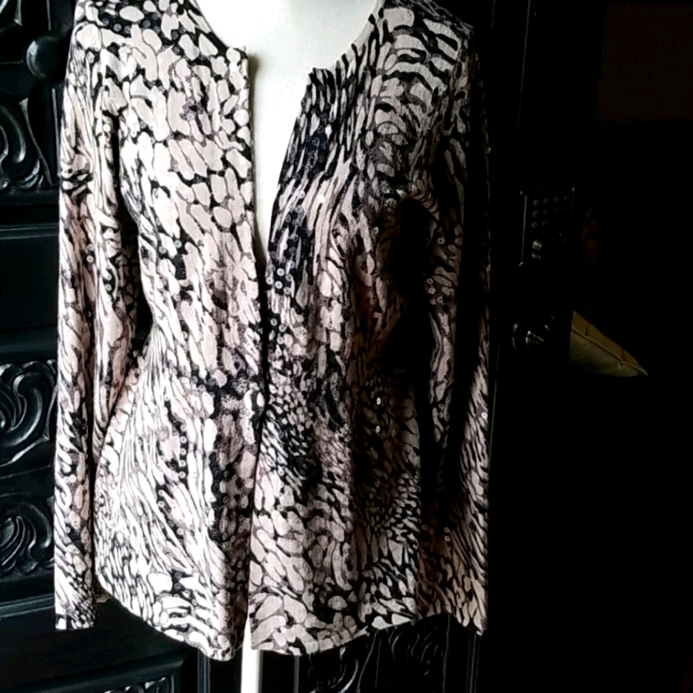 INC Sequined sweater
